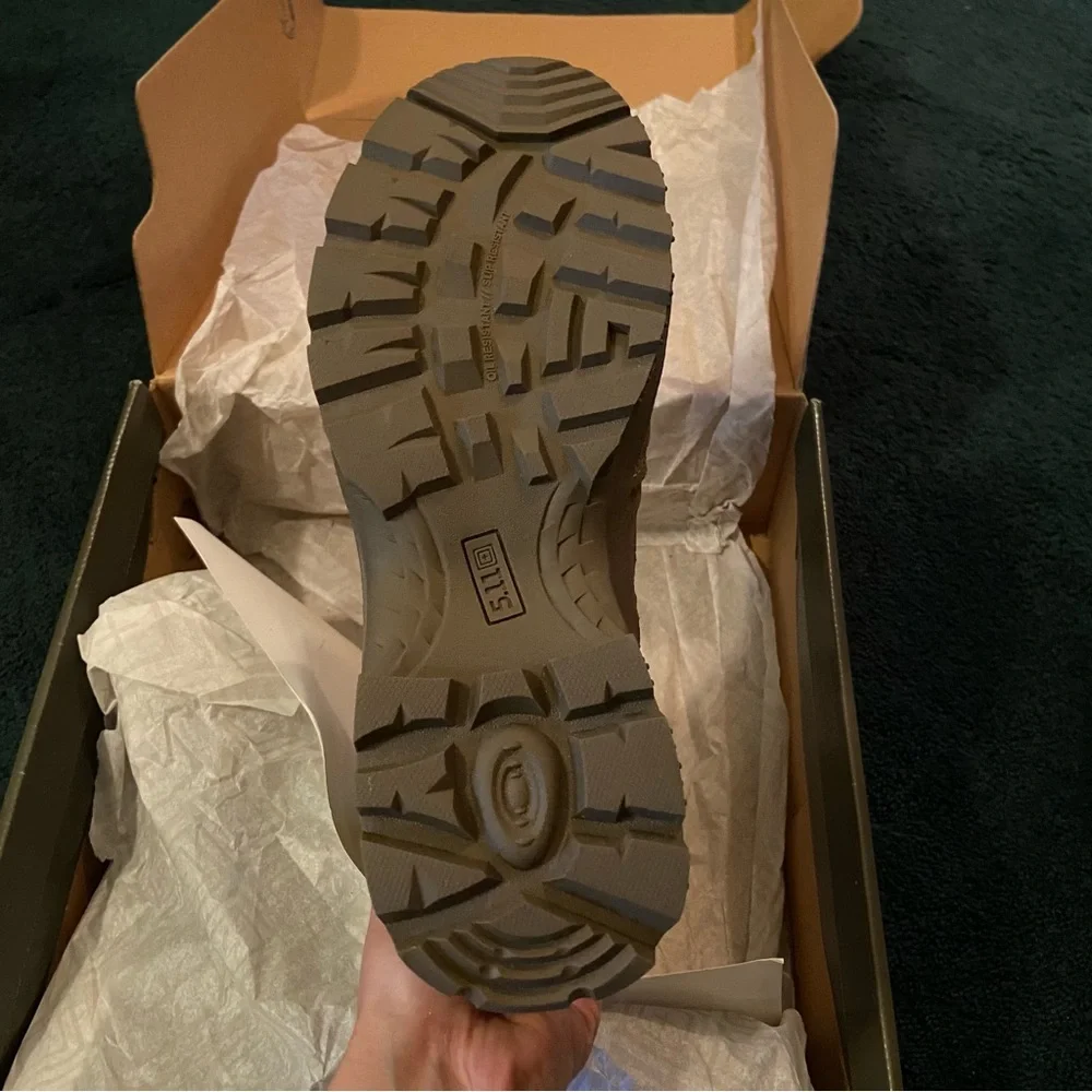 5.11 Tactical Men's Brown Boots - Picture 5 of 5